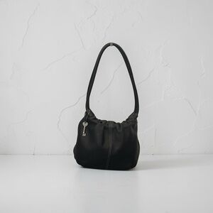Fossil Black Leather Shoulder Bag